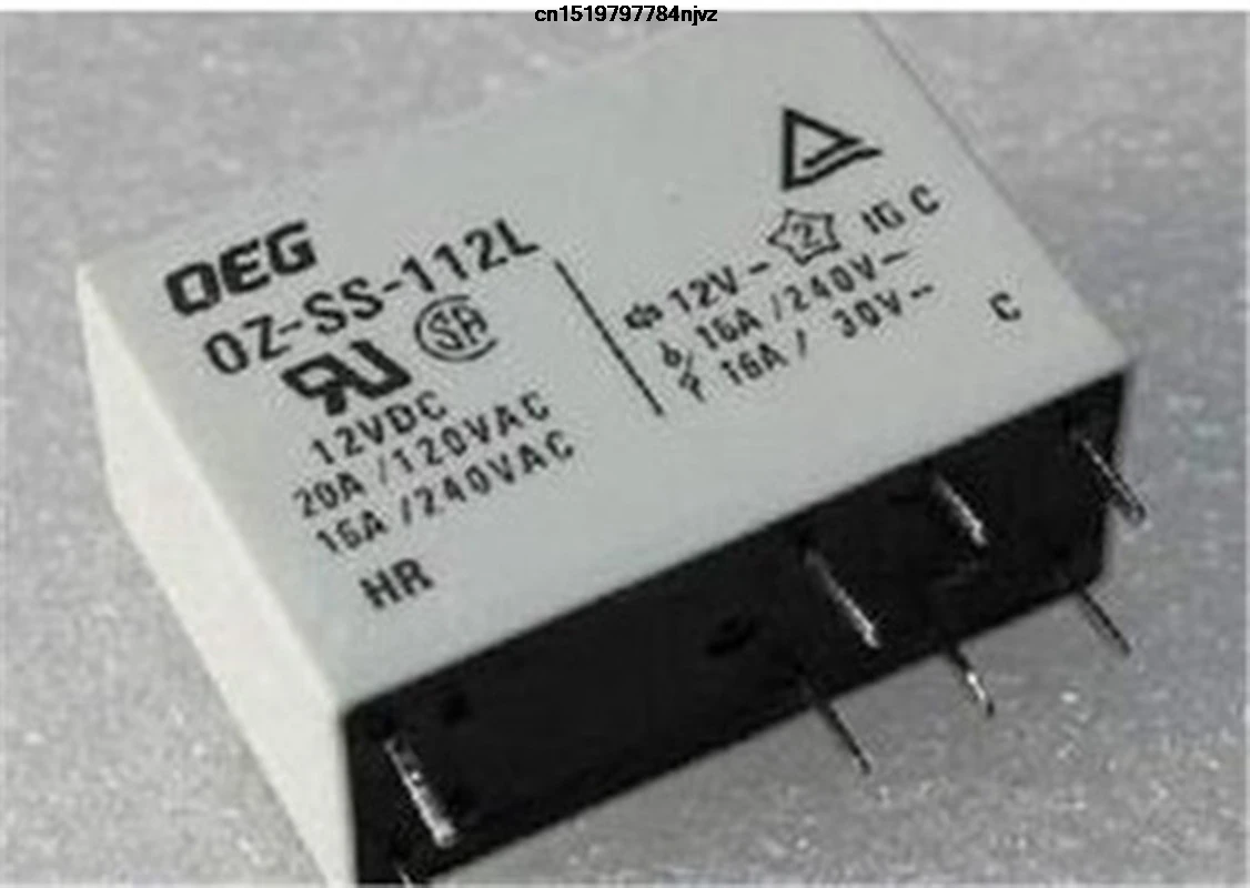 Реле мощности OZ SS 112L1 112L 12VDC 12V 16A 8PIN 10 шт.|Интегральные схемы| |