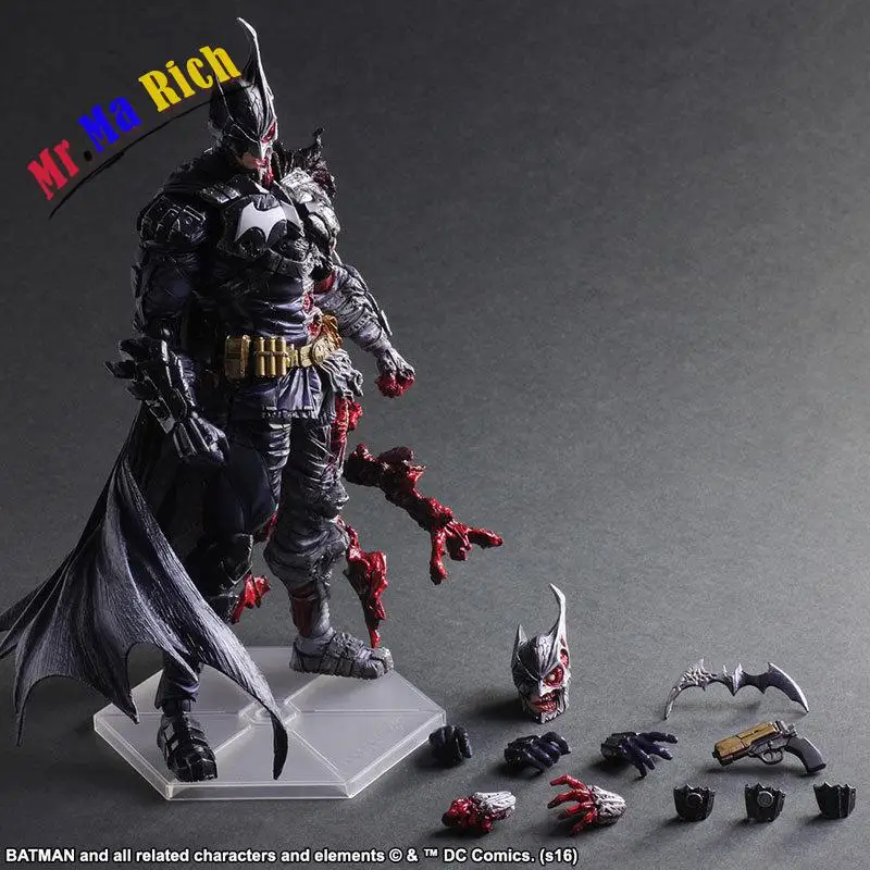 Play Arts Kai Dc Comics Batman Rogues галерея из ПВХ с двумя линиями коллекция детских игрушек