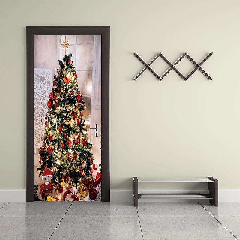 77x200cm Christmas tree Wall Sticker Store Window Hanging Jingle Bell Snowflake Reindeer papel de parede Home Decor YMT155
77x200cm Christmas tree Wall Sticker Store Window Hanging Jingle Bell Snowflake Reindeer papel de parede Home Decor YMT155