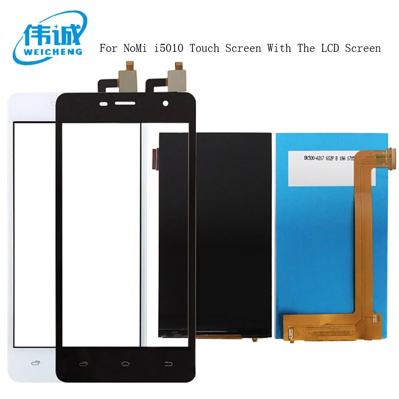 For Nomi i5010 LCD Display Touch Screen Digitizer Replacement For For Prestigio Wize PX3 PSP3528 DUO LCD Glass Panel
For Nomi i5010 LCD Display Touch Screen Digitizer Replacement For For Prestigio Wize PX3 PSP3528 DUO LCD Glass Panel