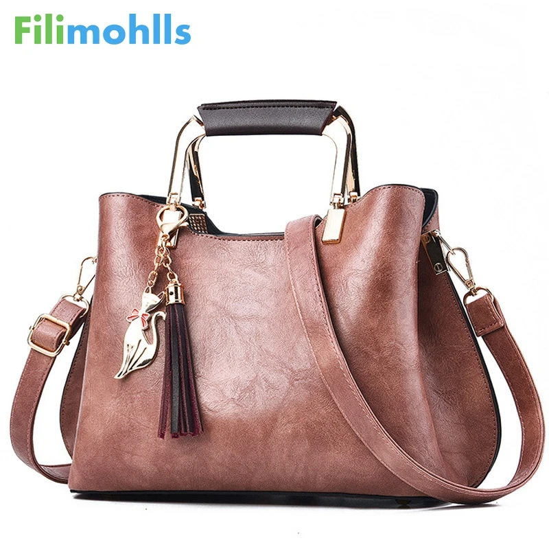Luxury Quality Women Leather Casual Tote Vintage Tassel Female Shoulder Bag Brand Sequined Women Handbags Messenger Bag S1805
Luxury Quality Women Leather Casual Tote Vintage Tassel Female Shoulder Bag Brand Sequined Women Handbags Messenger Bag S1805