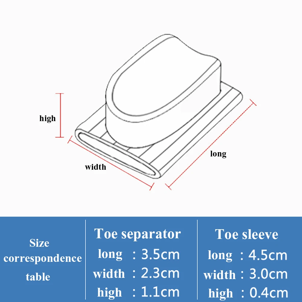 EID Orthopedic insole Silicone Gel Toes&Finger Protector Separator Insoles for Foot Pain Relief Cushion Hallux Valgus
EID Orthopedic insole Silicone Gel Toes&Finger Protector Separator Insoles for Foot Pain Relief Cushion Hallux Valgus