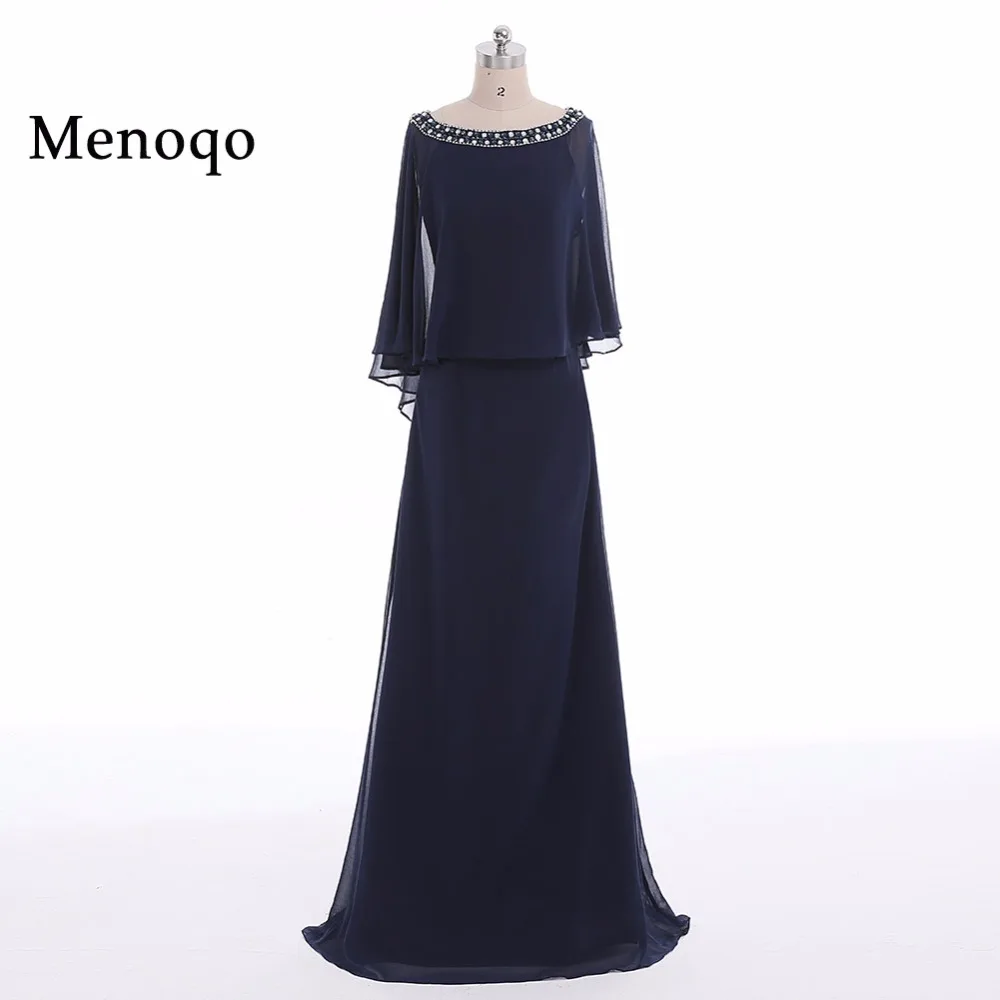 Menoqo Navy Blue Mother Of The Bride Dresses A-line Beading Chiffon Long Elegant Groom Mother Dresses Wedding
Menoqo Navy Blue Mother Of The Bride Dresses A-line Beading Chiffon Long Elegant Groom Mother Dresses Wedding
