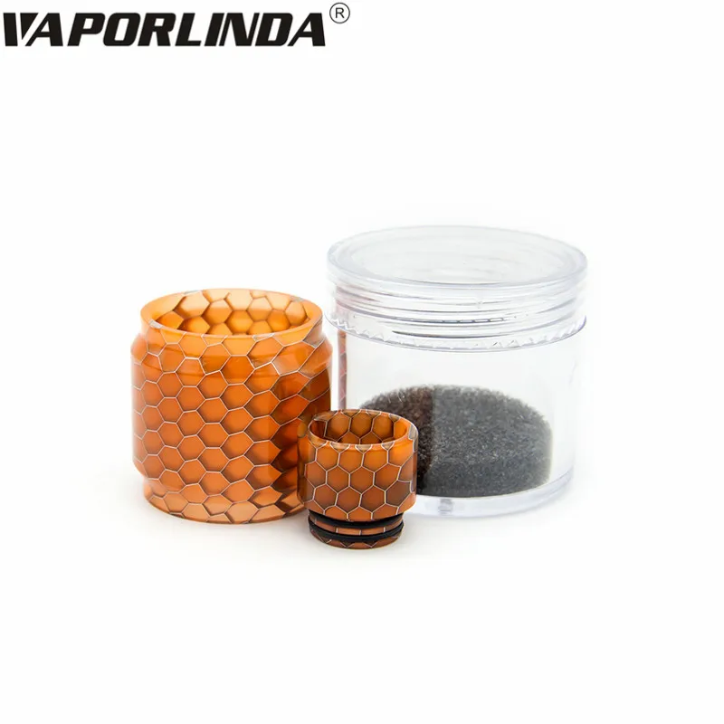 vaporlinda Snake Skin Resin Cobra Drip Tip with Replacement Bulb Tube for SMOK TFV8 Atomizer
vaporlinda Snake Skin Resin Cobra Drip Tip with Replacement Bulb Tube for SMOK TFV8 Atomizer