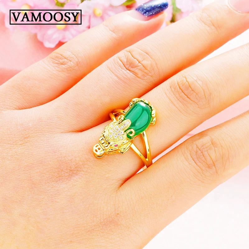 Lucky 24K Gold Rings for women brave troops Shape blessing wedding jewelry 2019 Fine Jewelry Charm gold Round natural stone Ring
Lucky 24K Gold Rings for women brave troops Shape blessing wedding jewelry 2019 Fine Jewelry Charm gold Round natural stone Ring