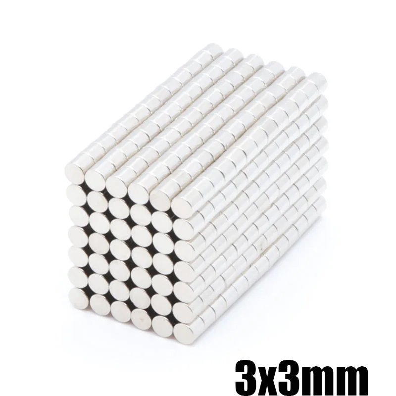 800pcs 3x3 mm mini super rare earth disk neodymium magnet 3 * 3mm process round magnet NdFeB magnet magnetic magnet
800pcs 3x3 mm mini super rare earth disk neodymium magnet 3 * 3mm process round magnet NdFeB magnet magnetic magnet