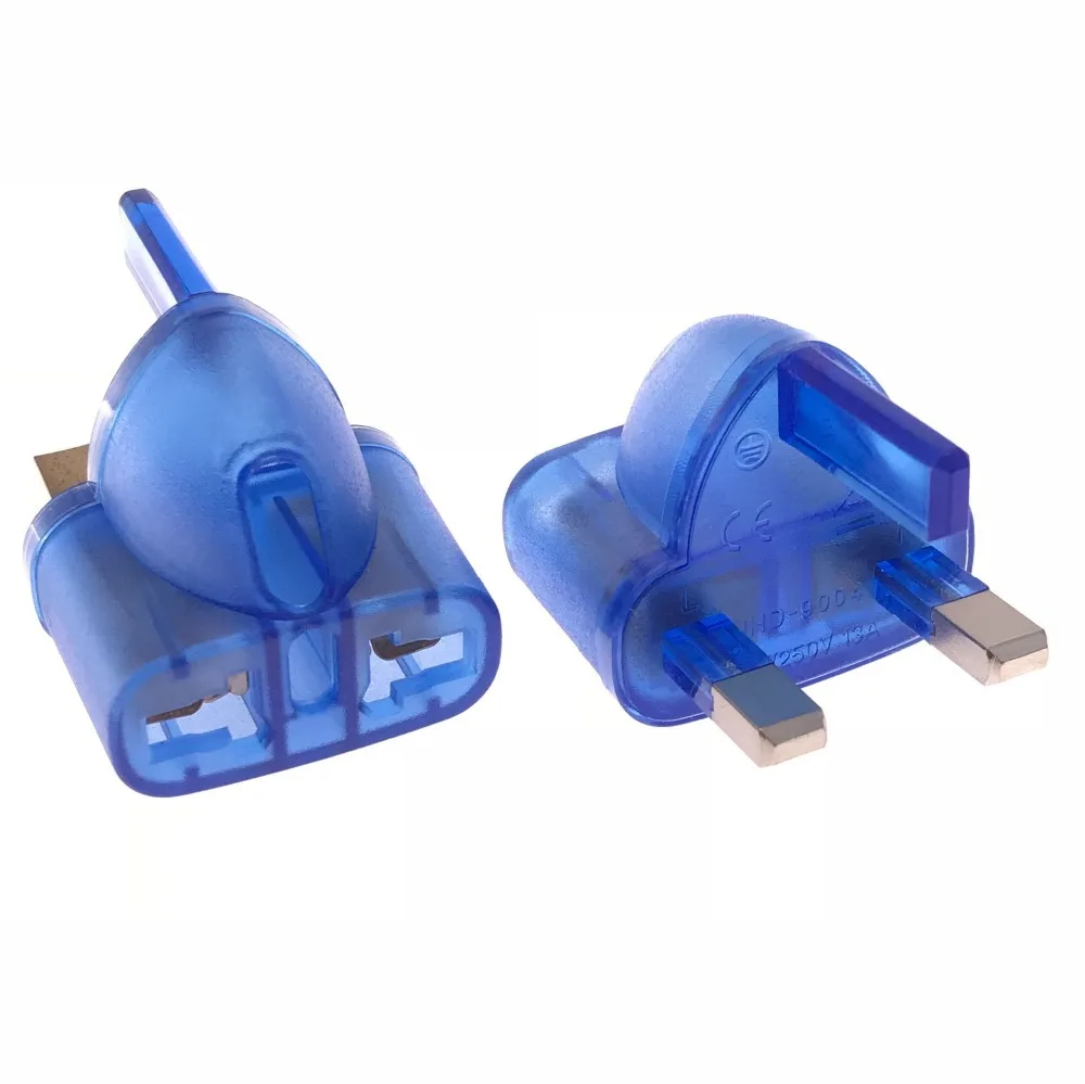 1pc Universal Travel Adapter US EU to UK Plug Travel Wall AC Power Adapter socket adaptor Converter Blue
1pc Universal Travel Adapter US EU to UK Plug Travel Wall AC Power Adapter socket adaptor Converter Blue