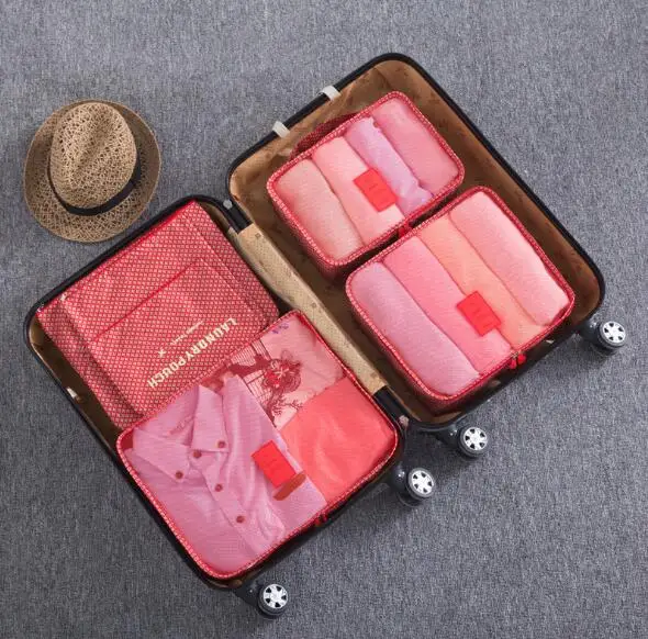 2021 New Popular Travel Bags 6pcs/set Double Zipper Waterproof Polyester Men And Women Luggage Packing Cubes Folding Bag ML150Z
2021 New Popular Travel Bags 6pcs/set Double Zipper Waterproof Polyester Men And Women Luggage Packing Cubes Folding Bag ML150Z