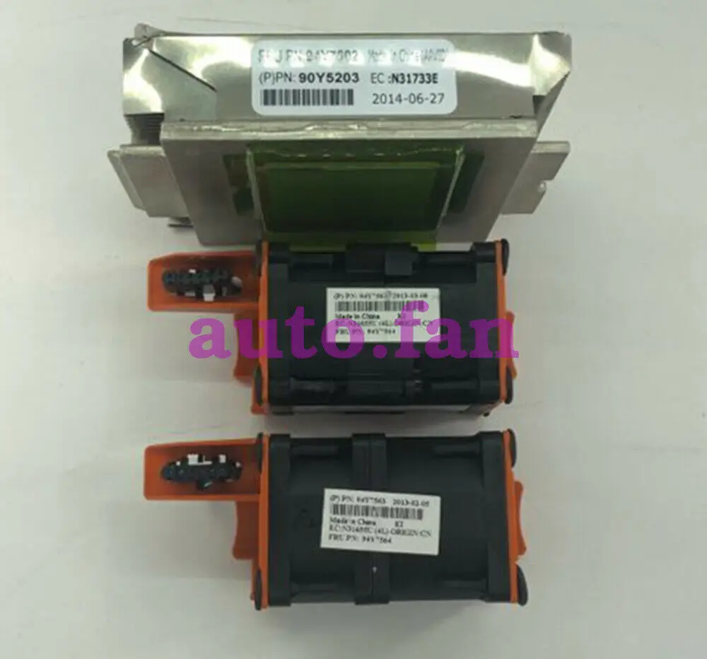 Для IBM X3550 M4 CPU Upgrade Kit w/2 Охлаждающие вентиляторы и радиатор 94Y7564 94Y7602
Для IBM X3550 M4 CPU Upgrade Kit w/2 Охлаждающие вентиляторы и радиатор 94Y7564 94Y7602