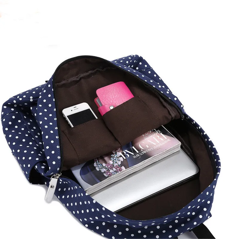 2021 Women Backpack for School Teenagers Girls Vintage Stylish Ladies Bag Backpack Female Dotted Printing mochila High Quality
2021 Women Backpack for School Teenagers Girls Vintage Stylish Ladies Bag Backpack Female Dotted Printing mochila High Quality