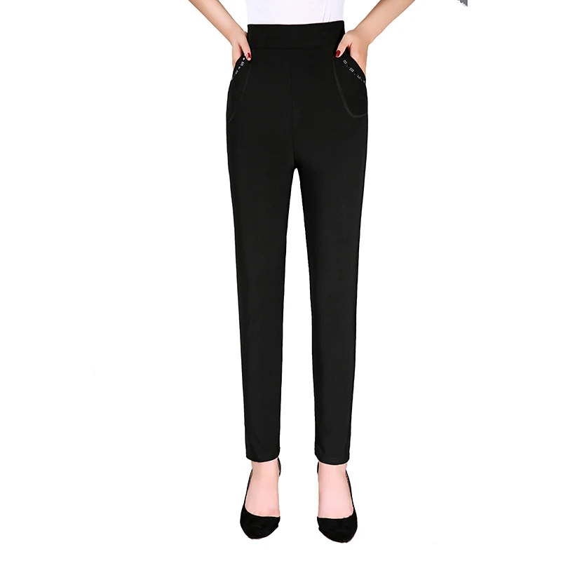 Women High Waist Pants Bandage Elastic Waist Solid Casual Long Pencil Pants Women Sweatpants Office Lady Clothes
Women High Waist Pants Bandage Elastic Waist Solid Casual Long Pencil Pants Women Sweatpants Office Lady Clothes