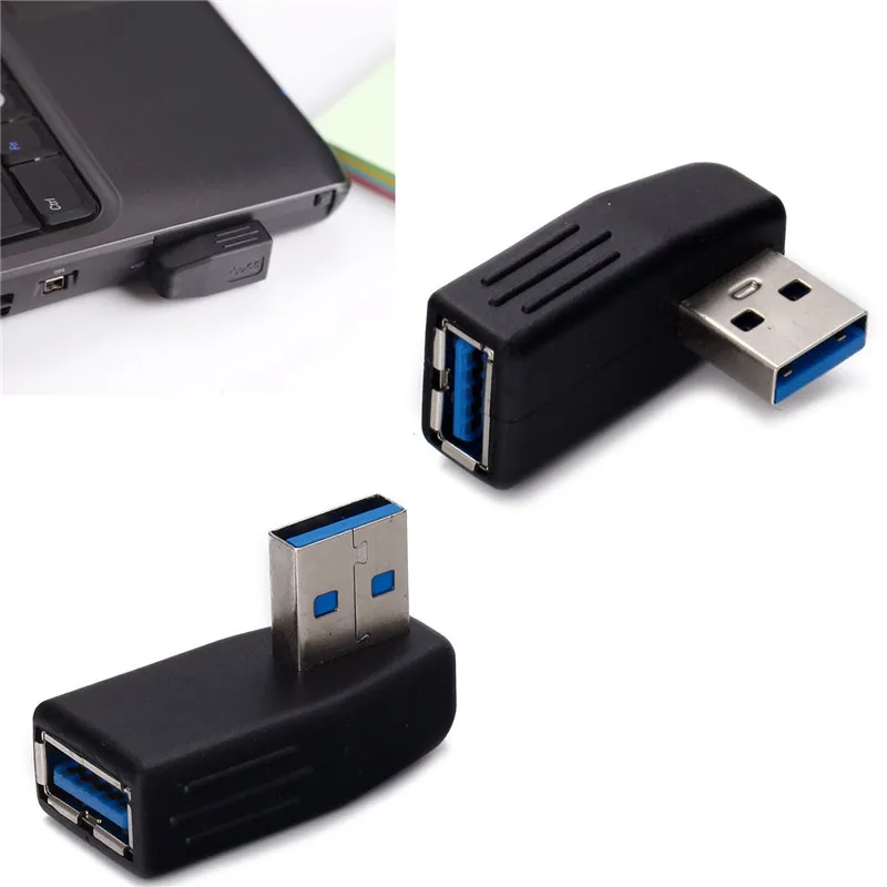 Коннектор под прямым углом USB 3,0 со штекером Type-A на гнездо USB, удлинитель под углом 90 градусов
Коннектор под прямым углом USB 3,0 со штекером Type-A на гнездо USB, удлинитель под углом 90 градусов
