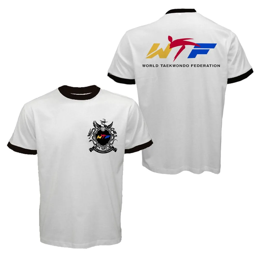 Новая футболка Wtf World Taekwondo Federation Корейская для боевых искусств новый модный