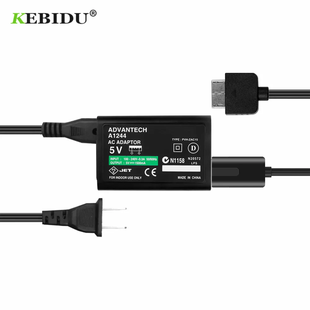 KEBIDU Power Supply AC Adapter+USB Data Charging Cable Home Wall Charger EU Plug For Sony PlayStation Psvita High Quality
KEBIDU Power Supply AC Adapter+USB Data Charging Cable Home Wall Charger EU Plug For Sony PlayStation Psvita High Quality