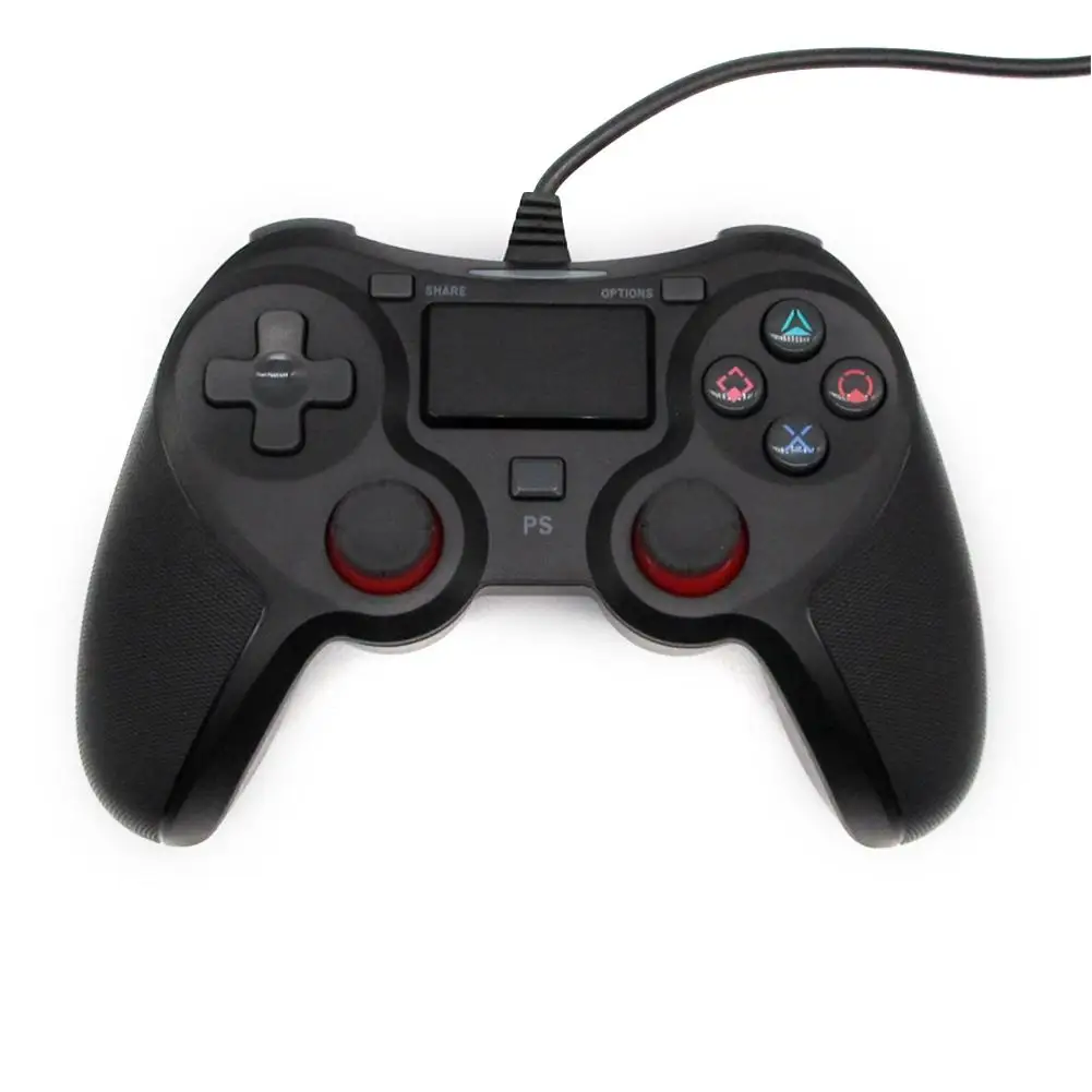 PS4 проводной контроллер USB геймпад с двойной вибрацией джойстик игра подарок