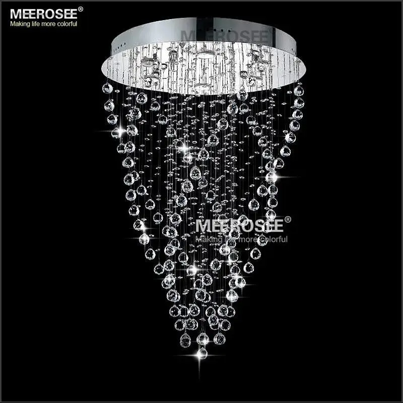 Modern K9 Crystal Ceiling Light Fixture Crystal Light lustre Ceiling lamp for stairs, dining rooms with GU10 Bulbs MD8443
Modern K9 Crystal Ceiling Light Fixture Crystal Light lustre Ceiling lamp for stairs, dining rooms with GU10 Bulbs MD8443