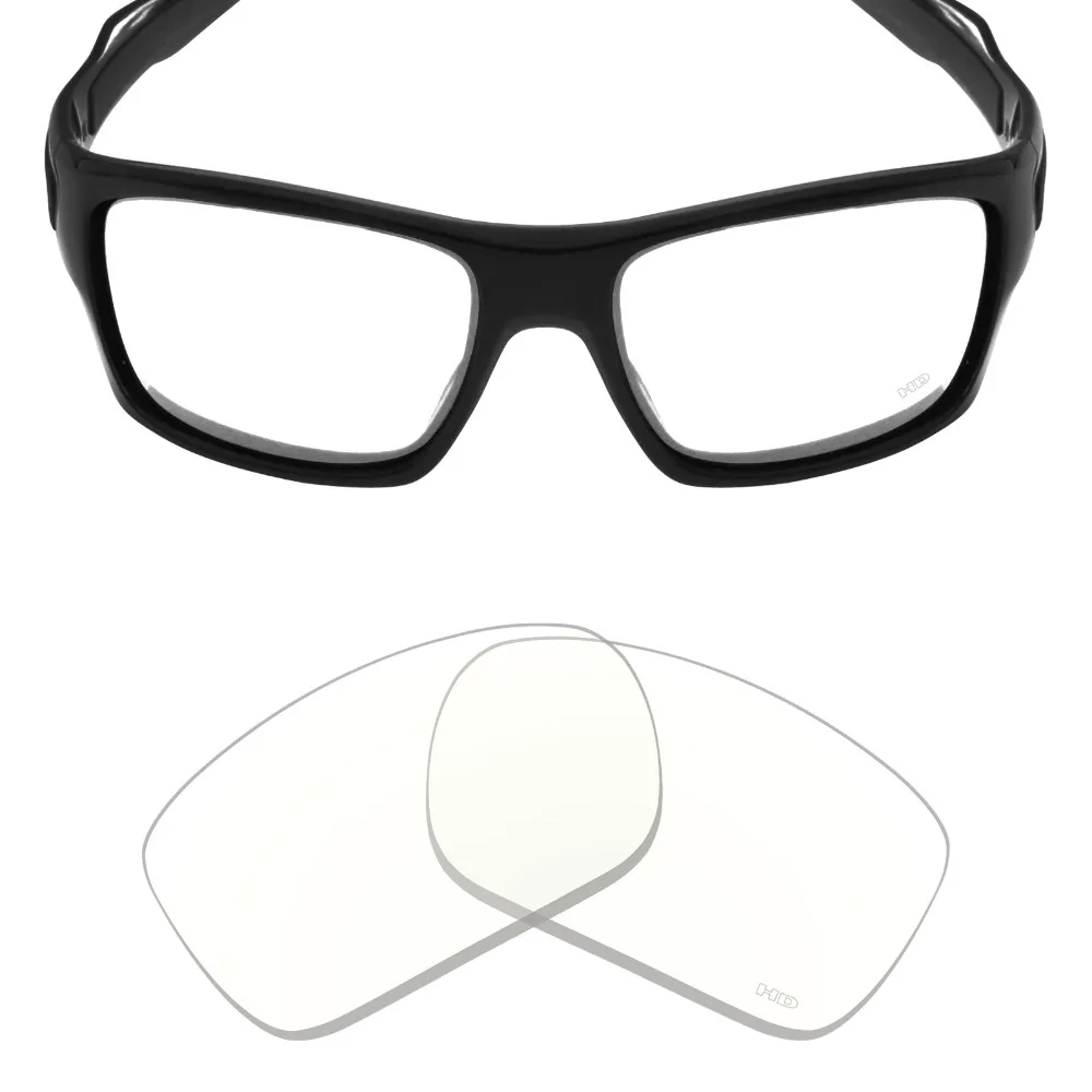 Mryok + противоударные Сменные линзы для солнцезащитных очков Oakley Turbo HD Clear|lenses for