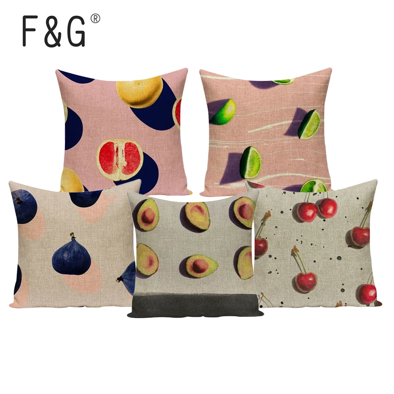 3D Fruit Picture Cushion Cover Colorful Car Beds Gift Pillow Cover Cherry Lemon Decorative Custom Linen Throw Pillows 45x45CM
3D Fruit Picture Cushion Cover Colorful Car Beds Gift Pillow Cover Cherry Lemon Decorative Custom Linen Throw Pillows 45x45CM