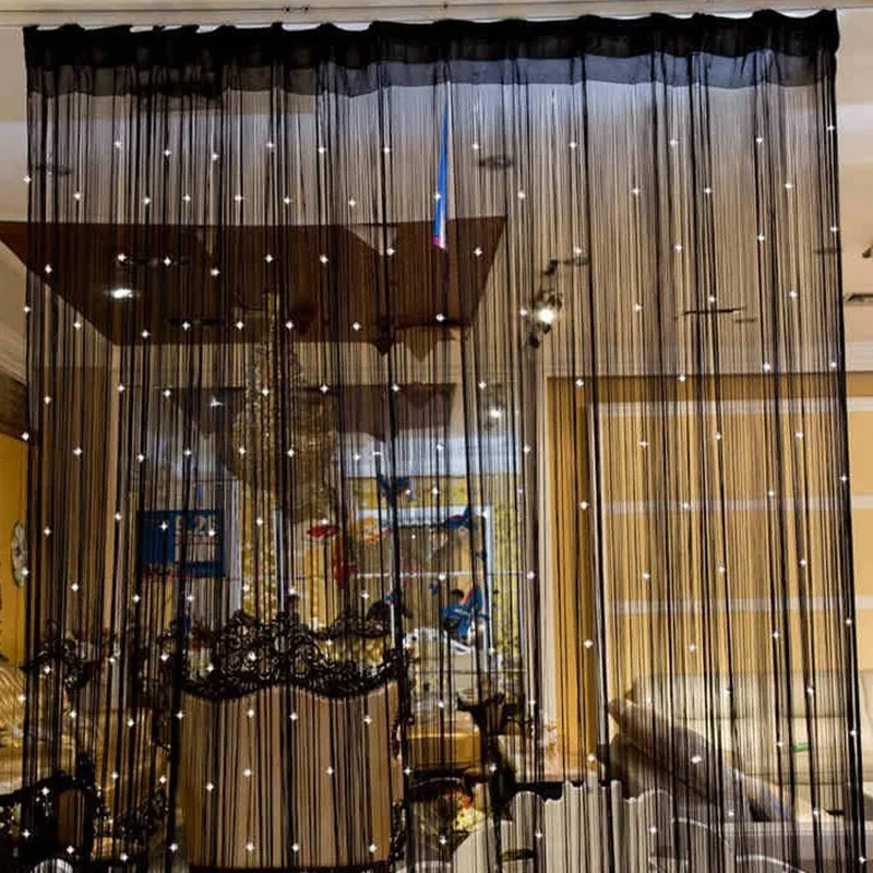 100*200cm Romantic Beads Design Crystal Curtain Home Accessories For Bedroom Living Room Tassel Decoration cortinas
100*200cm Romantic Beads Design Crystal Curtain Home Accessories For Bedroom Living Room Tassel Decoration cortinas