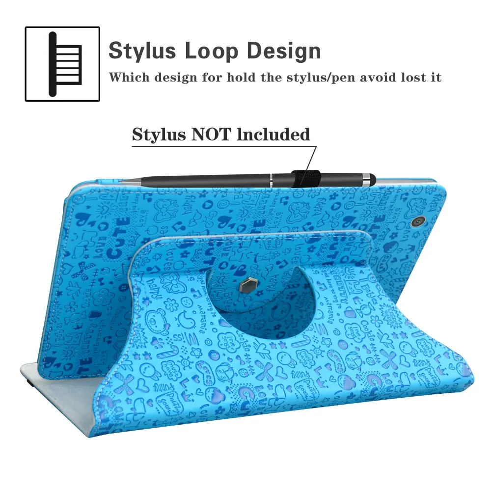 360 Degree Rotary Rotating PU Leather For 10.1" Barnes & Noble Nook 10 (BNTV650) 10.1-inch Tablet
360 Degree Rotary Rotating PU Leather For 10.1" Barnes & Noble Nook 10 (BNTV650) 10.1-inch Tablet