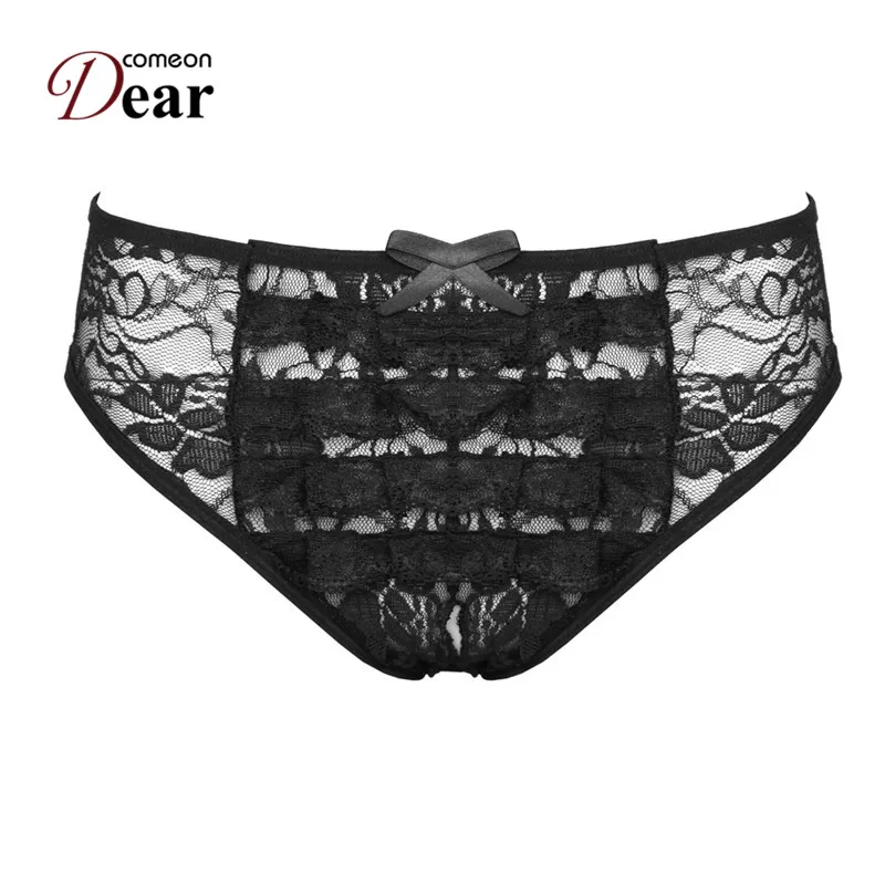 Comeondear 5 Pieces/lot Panties Women M- 6XL Plus Size Sexy Lace Underwear Open Crotch See Though Briefs Bamboo Women PA5008
Comeondear 5 Pieces/lot Panties Women M- 6XL Plus Size Sexy Lace Underwear Open Crotch See Though Briefs Bamboo Women PA5008
