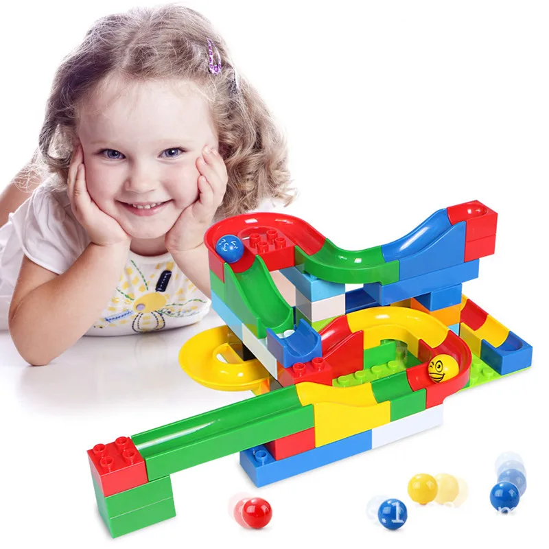 36PCS DIY Marble Race Run Maze Ball Track Building Blocks Plastic Funnel Slide Bricks Compatible Blocks for Children
36PCS DIY Marble Race Run Maze Ball Track Building Blocks Plastic Funnel Slide Bricks Compatible Blocks for Children