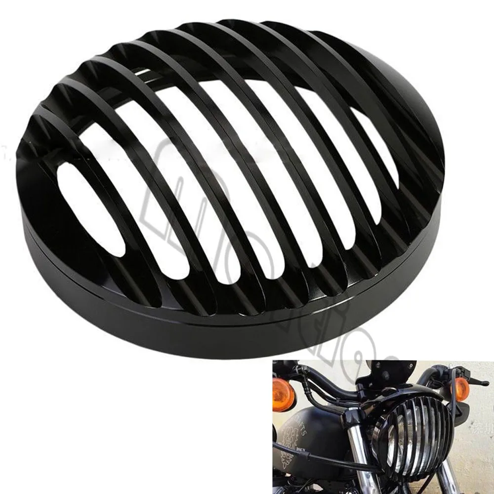 Hot sales 5 3/4" Aluminum motorcycle Headlight Grill Cover for 2004-2014 Harley Sportster XL 883 1200
Hot sales 5 3/4" Aluminum motorcycle Headlight Grill Cover for 2004-2014 Harley Sportster XL 883 1200