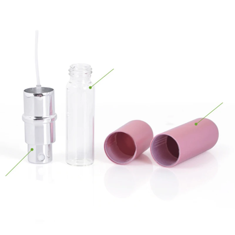 5ml Refillable Mini Perfume Spray Bottle Aluminum Spray Atomizer Portable Cosmetic Container Perfume Bottle Travel Accessories
5ml Refillable Mini Perfume Spray Bottle Aluminum Spray Atomizer Portable Cosmetic Container Perfume Bottle Travel Accessories