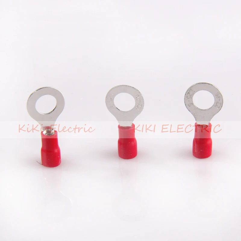 TO-JTK type Red Ring Ground Wire Connector Electrical Crimp Terminal Circular Pre-insulated Cord Ends RV1.25-3.5M
TO-JTK type Red Ring Ground Wire Connector Electrical Crimp Terminal Circular Pre-insulated Cord Ends RV1.25-3.5M