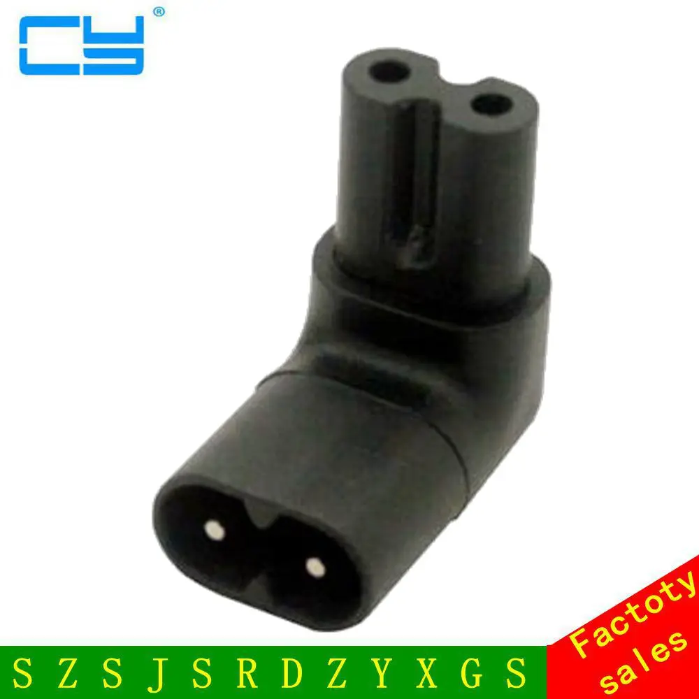 Free Shipping Figure 8 IEC IEC320 IEC 320 C7 to C8 90 Degree Up Down Angled Right Angle AC Power Adapter Connector Extension
Free Shipping Figure 8 IEC IEC320 IEC 320 C7 to C8 90 Degree Up Down Angled Right Angle AC Power Adapter Connector Extension