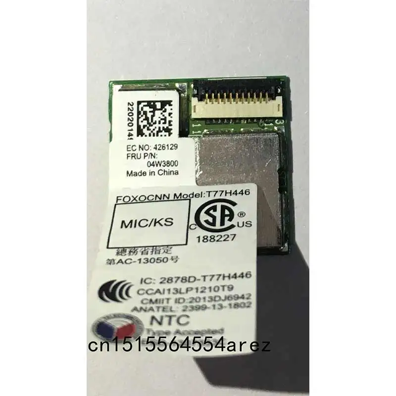 New ThinkCentre for Lenovo ThinkPad S440 T440P X240S X240 Wireless Adapter Card NFC Module FRU 04W3800
New ThinkCentre for Lenovo ThinkPad S440 T440P X240S X240 Wireless Adapter Card NFC Module FRU 04W3800