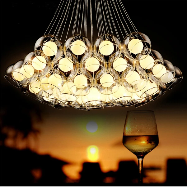 Modern Art Glass Hanging Lamp DIY Glass Ball Pendant Light Fixture G4 Hanging Light for Living Room Bar Restaurant AC85-265V
Modern Art Glass Hanging Lamp DIY Glass Ball Pendant Light Fixture G4 Hanging Light for Living Room Bar Restaurant AC85-265V