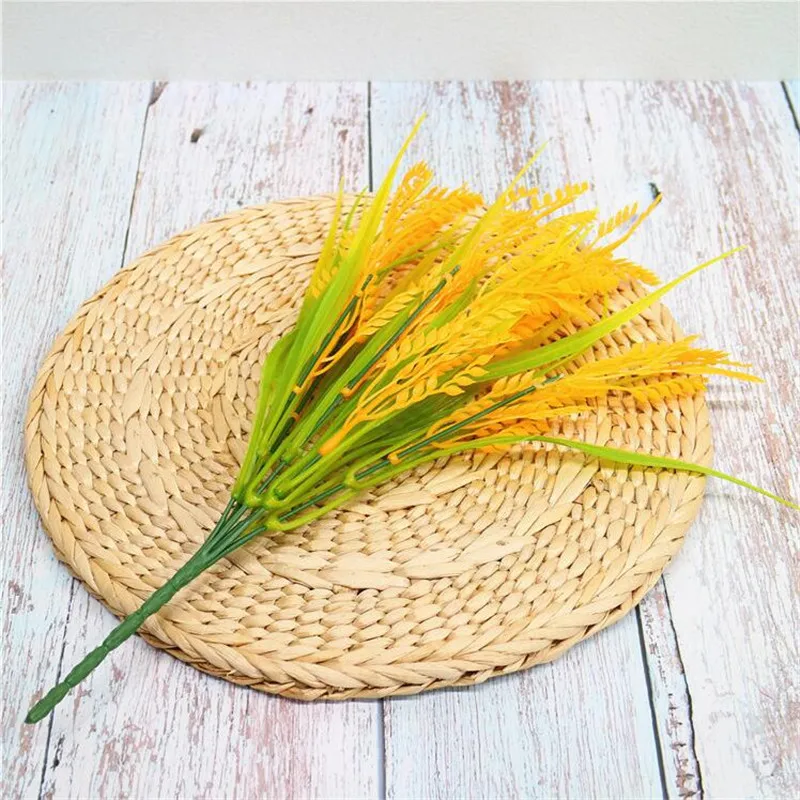 10Pcs Fake Earhead 14.96" Length Simulation Plastic Grain Ear for Wedding Home Showcase Decorative Artificial Plants
10Pcs Fake Earhead 14.96" Length Simulation Plastic Grain Ear for Wedding Home Showcase Decorative Artificial Plants