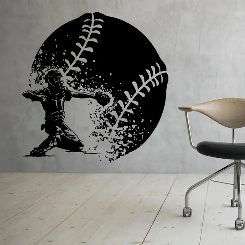 Ink Baseball Wall Vinyl Decal Sports Stickers Art Design Murals Design Interior Home Decor Boys Room Wall Decal C430
Ink Baseball Wall Vinyl Decal Sports Stickers Art Design Murals Design Interior Home Decor Boys Room Wall Decal C430