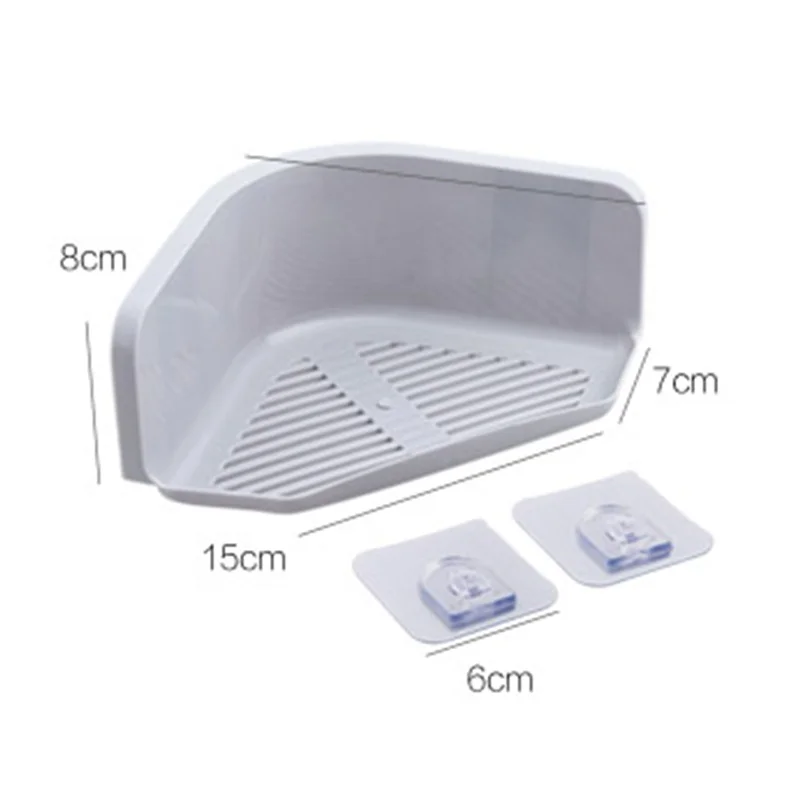 JiangChaoBo Corner Drain Shelves Bathroom Storage Rack Bathroom Punch-Free Powerful Wall-Mounted Wash Shelf
JiangChaoBo Corner Drain Shelves Bathroom Storage Rack Bathroom Punch-Free Powerful Wall-Mounted Wash Shelf