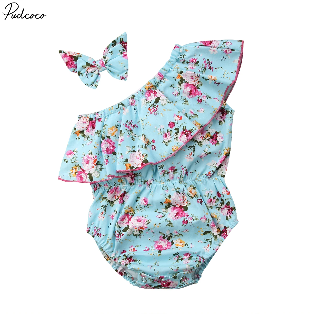 Summer Newborn Baby Bodysuit Girls Floral One Shoulder Jumpsuit Sunsuit Outfits Beachwear 0-24months
Summer Newborn Baby Bodysuit Girls Floral One Shoulder Jumpsuit Sunsuit Outfits Beachwear 0-24months