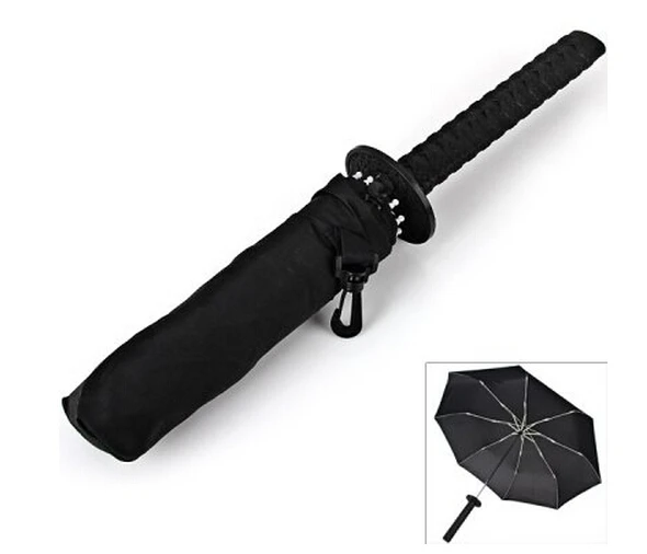 New Arrival Samurai Katana Shape Umbrella Designed with Comfortable Samurai Sword Handle (Black)
New Arrival Samurai Katana Shape Umbrella Designed with Comfortable Samurai Sword Handle (Black)