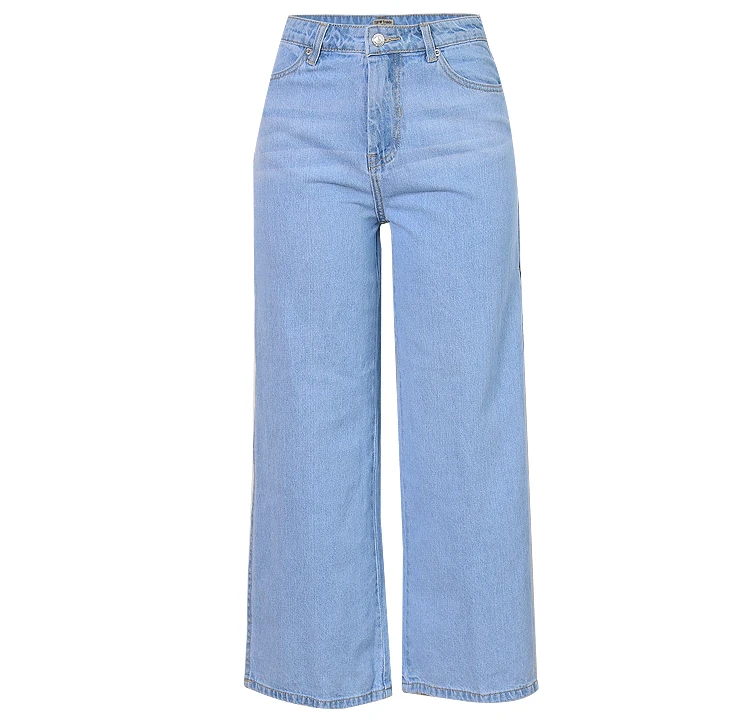 New women's wear high waist on both sides split culottes ms loose 7 minutes of pants wide-legged pants joker eight jeans
New women's wear high waist on both sides split culottes ms loose 7 minutes of pants wide-legged pants joker eight jeans