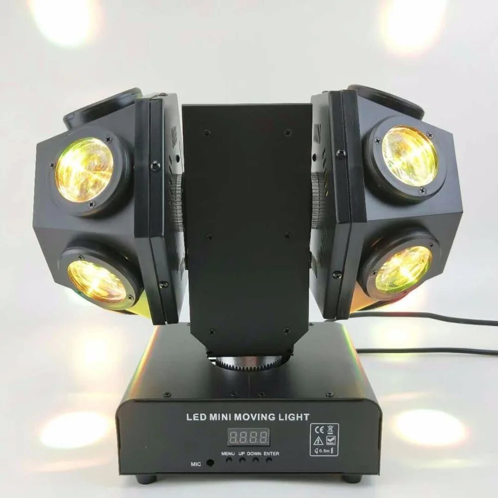 Gigertop TP-L683 12x10W RGBW Dual Arm Endless Rotation Mini Led Moving Head Light Red Green Laer 17/20 DMX Channels Super Beam
Gigertop TP-L683 12x10W RGBW Dual Arm Endless Rotation Mini Led Moving Head Light Red Green Laer 17/20 DMX Channels Super Beam