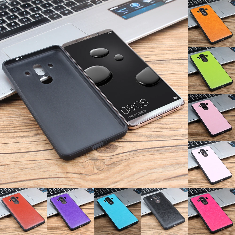 Чехол для телефона Huawei Mate 10 Pro Роскошный Матовый Мягкий силиконовый чехол Honor 9 Candy
