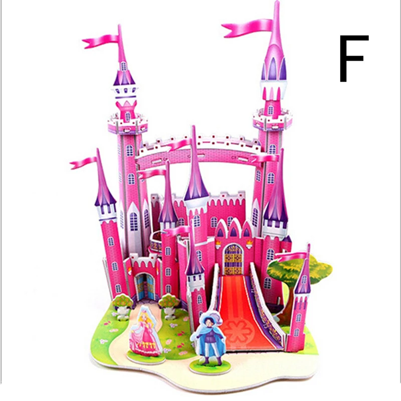 3D DIY Puzzle Jigsaw Baby Toy Kid Early Learning Castle Construction Pattern Gift For Children Brinquedo Educativo Houses Puzzle
3D DIY Puzzle Jigsaw Baby Toy Kid Early Learning Castle Construction Pattern Gift For Children Brinquedo Educativo Houses Puzzle