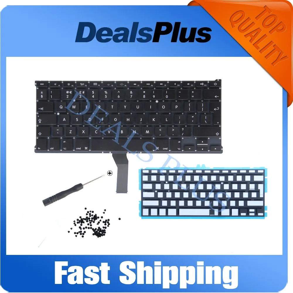 New UK Keyboard with Backlight backlit For Macbook Air 13" A1369 A1466 MD231 MD232 MC503 MC504 2011-2016 YEAR
New UK Keyboard with Backlight backlit For Macbook Air 13" A1369 A1466 MD231 MD232 MC503 MC504 2011-2016 YEAR