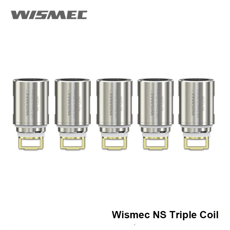 5 шт. оригинальный Wismec НС Тройная Elabo распылитель катушки 0.25ohm для WISMEC электронная