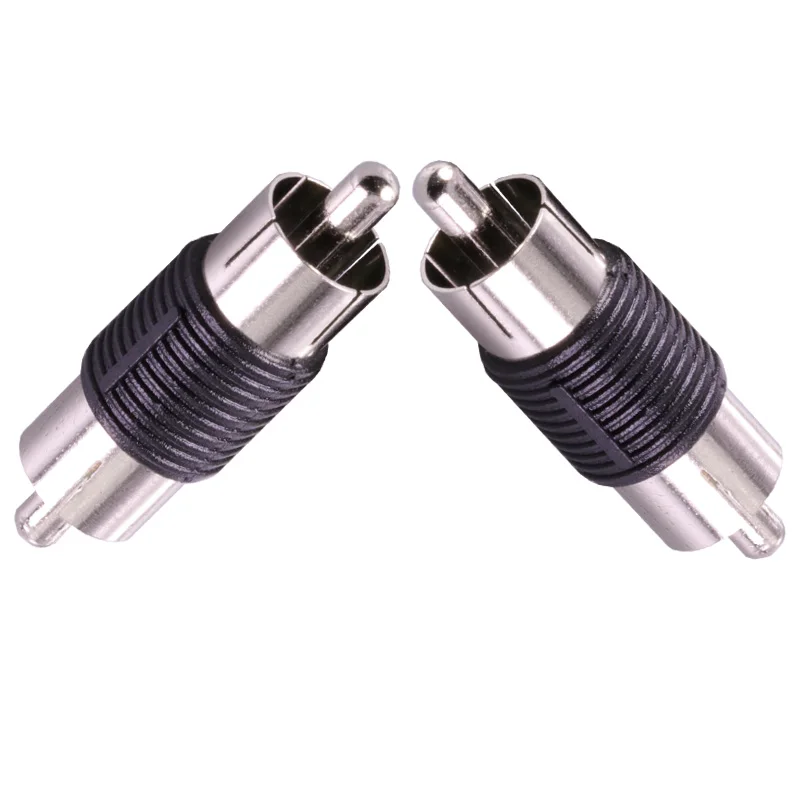 100pcs Dual RCA Male Plug Connector Two-way RCA Plugs Audio Adapter Nickel Plated RCA Converter Wholesale
100pcs Dual RCA Male Plug Connector Two-way RCA Plugs Audio Adapter Nickel Plated RCA Converter Wholesale