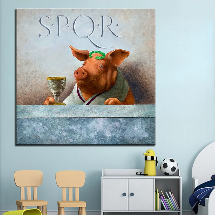 Large size Printing Oil Painting pig latin Wall painting Wall Art Decoration Picture For Living Room painting No Frame
Large size Printing Oil Painting pig latin Wall painting Wall Art Decoration Picture For Living Room painting No Frame