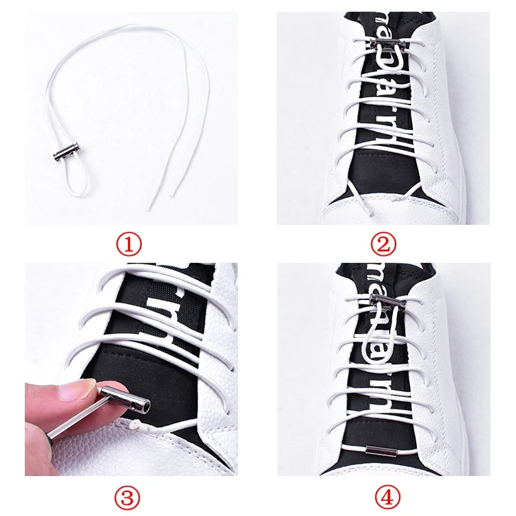 1Pair Elastic buckle Shoelaces No Tie ShoeLaces Metal Lock Button Shoelace Kids Adult Quick Lazy Sneakers Shoes Lace Shoestrings
1Pair Elastic buckle Shoelaces No Tie ShoeLaces Metal Lock Button Shoelace Kids Adult Quick Lazy Sneakers Shoes Lace Shoestrings