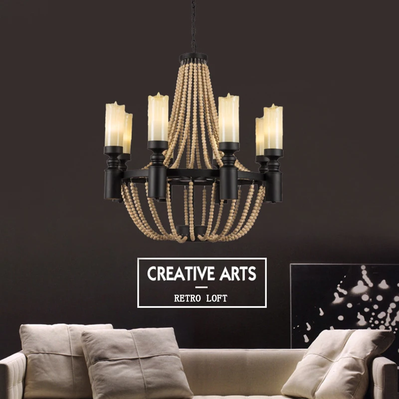 Retro European Loft Vintage Big Wooden Beads Hang Pendant Lamp E27 E14 Led Pendant Lights Modern For Living Room Hotel Bedroom
Retro European Loft Vintage Big Wooden Beads Hang Pendant Lamp E27 E14 Led Pendant Lights Modern For Living Room Hotel Bedroom