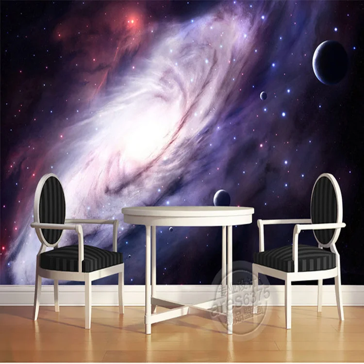3D Purple Galaxy wallpaper for bedroom Charming Wall Mural Silk Photo Wallpaper Painting wall art Ceiling Kid's room Room Decor
3D Purple Galaxy wallpaper for bedroom Charming Wall Mural Silk Photo Wallpaper Painting wall art Ceiling Kid's room Room Decor