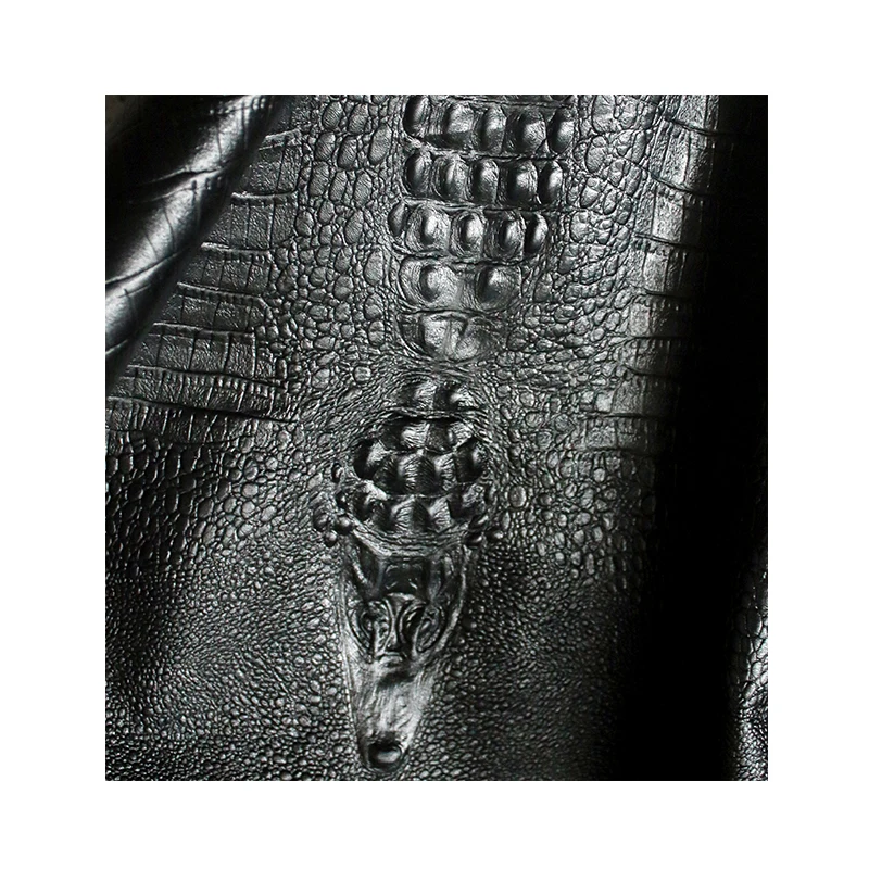 Crocodilehead three-dimensional glossy texture Designer leather fabric high-grade bag pu cloth fabrics for patchwork
Crocodilehead three-dimensional glossy texture Designer leather fabric high-grade bag pu cloth fabrics for patchwork