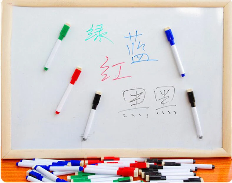 1pc Magnetic Whiteboard Marker Pens White Board Dry wipe Fine Nib Pen with Eraser Rubber Magnetic Markers Brush Fridge Magnets
1pc Magnetic Whiteboard Marker Pens White Board Dry wipe Fine Nib Pen with Eraser Rubber Magnetic Markers Brush Fridge Magnets